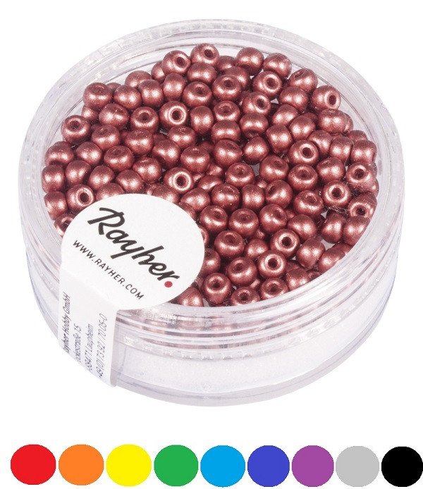 Rocailles, 3mm, Dose 200Stück