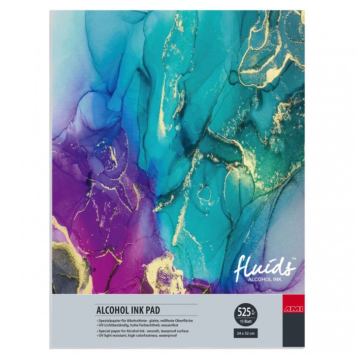 Alcohol Ink Pad 525 g/m² 24 X 32 cm