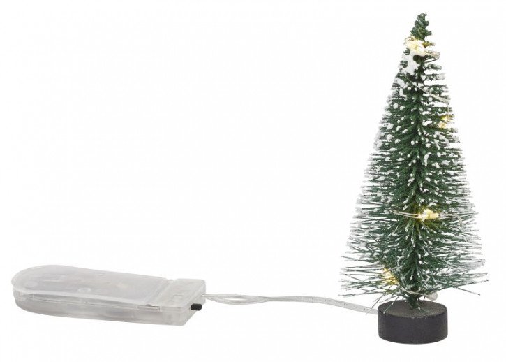 Mini Tanne m. LED ca.15cm