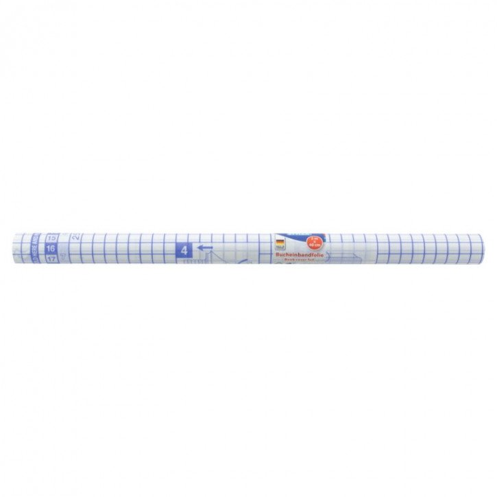 Buchfolie transparent selbstklebend 2,00 x 0,40 m