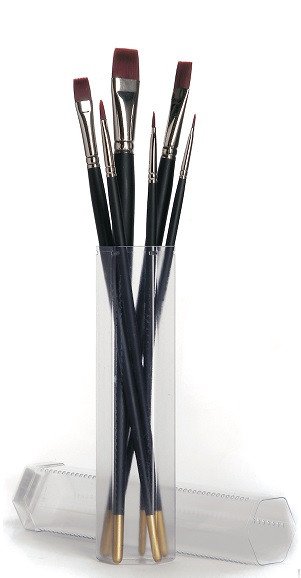 Acrylmalpinsel Set, 7-teilig