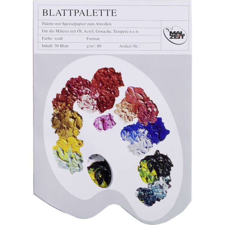 Blattpalette 80 g/m², 50 Blatt, A3