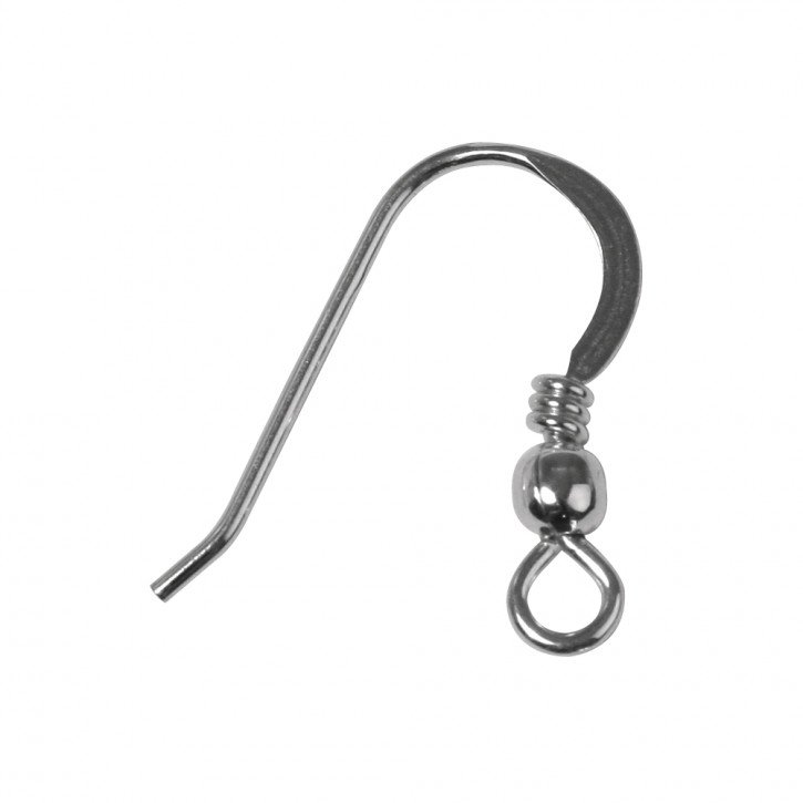 925 Silber Ohrhaken 20mm, SB-Btl 2Stück