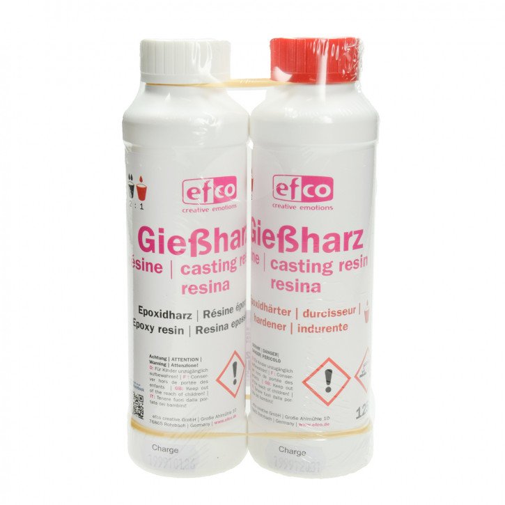 Giessharz mit Härter 375 g, 2-komponentig