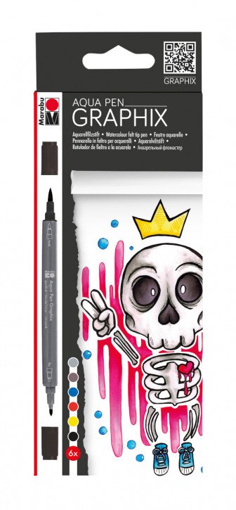 Aqua Pen GRAPHIX 6Stifte