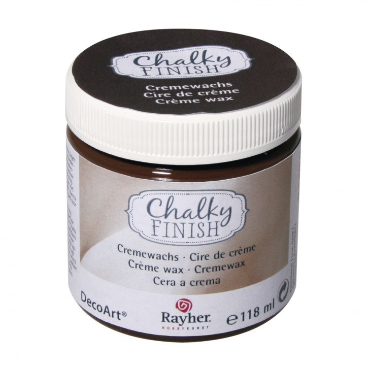 Chalky Finish Cremewachs Dunkelbraun Dose 118 ml