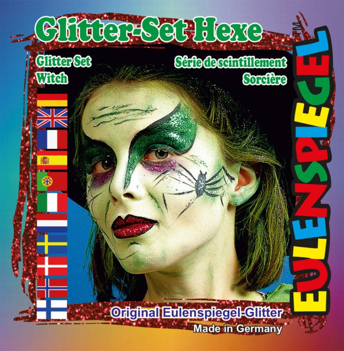 Glitzer-Set Hexe