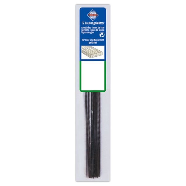 Laubsägeblätter No.5 grob SB.Btl. 12Stück Holz
