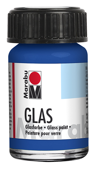 Marabu Glas Ultramarinblau Dunkel 15 ml