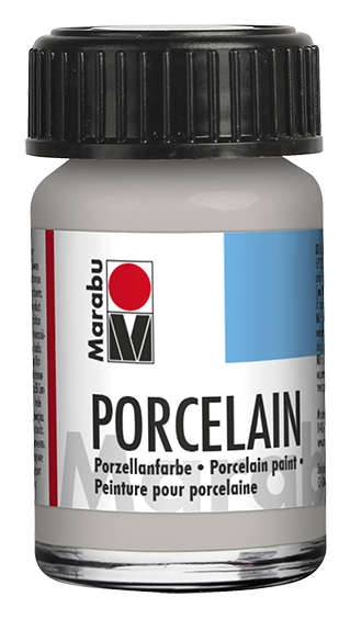 Marabu Porcelain Metallic-Silber 15ml