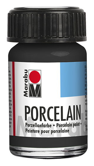 Marabu Porcelain Schwarz 15ml