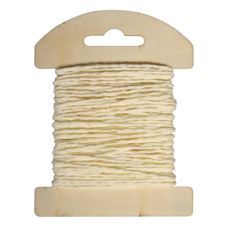 Papier Kordel 1,2mm vanille 10m