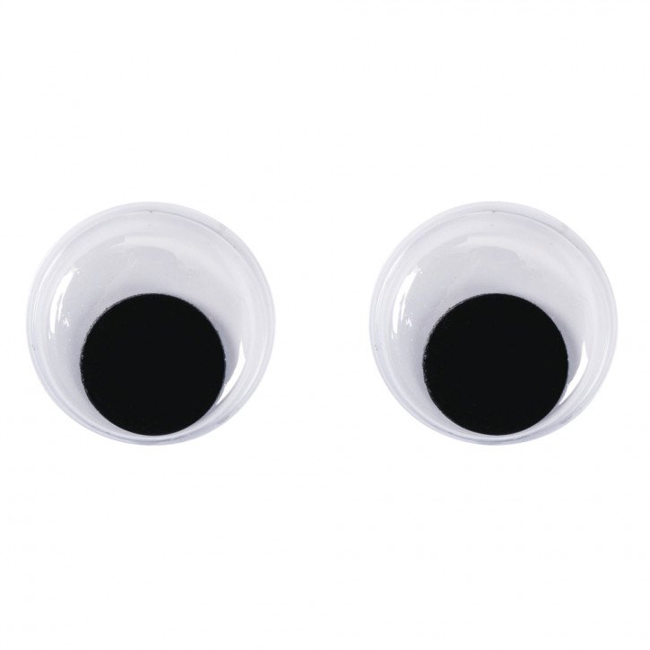 Plastik Wackelaugen 15 mm