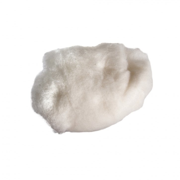 Reine Schurwolle Vlies, Beutel 50g