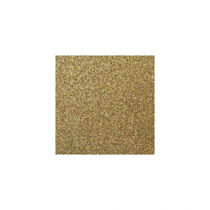 Scrapbooking-Papier: Glitter, gold 30,5x30,5cm, 200 g/m2