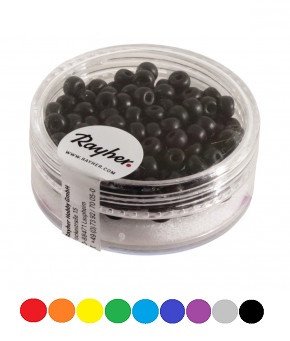 Silk-Bead Glas Rocailles, 4mm, Dose 120Stück
