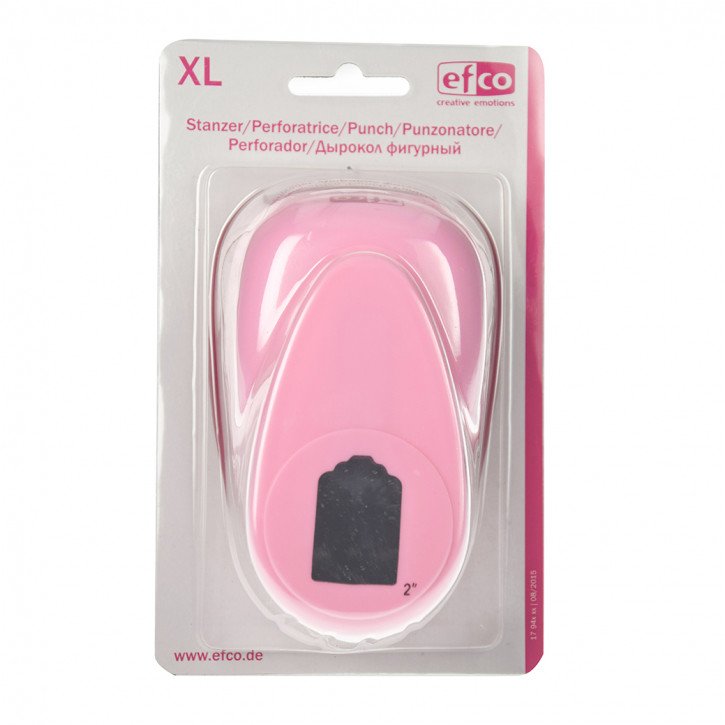 Stanzer XL Etikett 4,5x3,0 cm