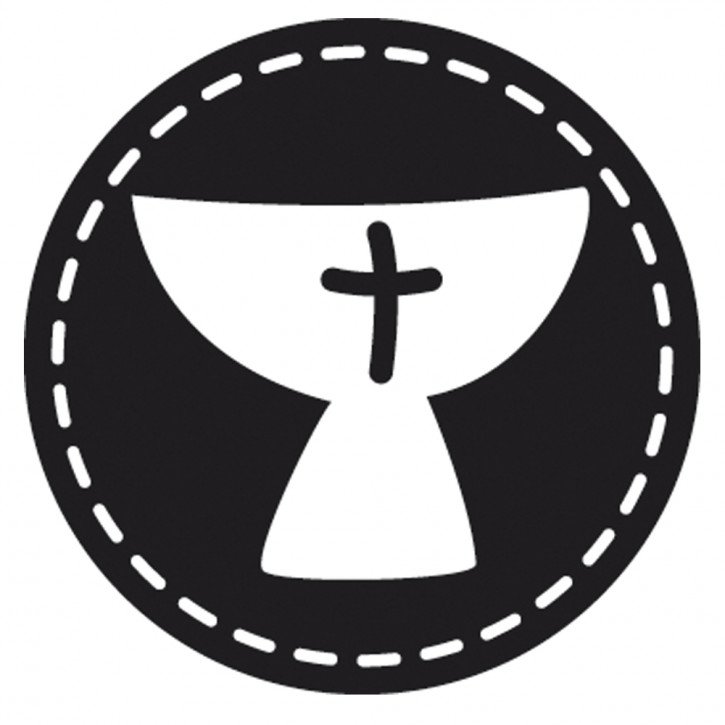 Stempel Kelch, 3cm ø
