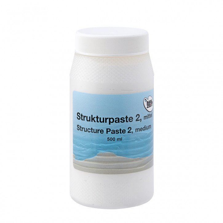 Strukturpaste 2 medium, 500ml MALZEIT