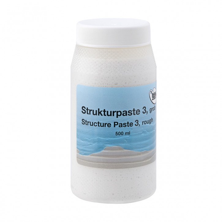Strukturpaste 3 grob, 500ml MALZEIT