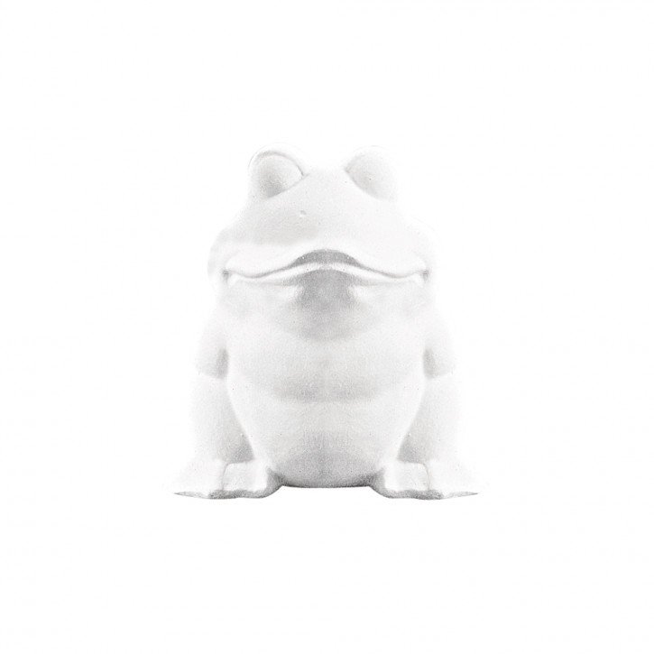 Styropor-Frosch, 13cm