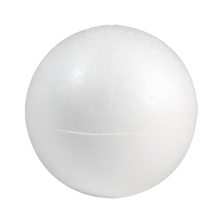 Styropor Kugel voll 10 cm