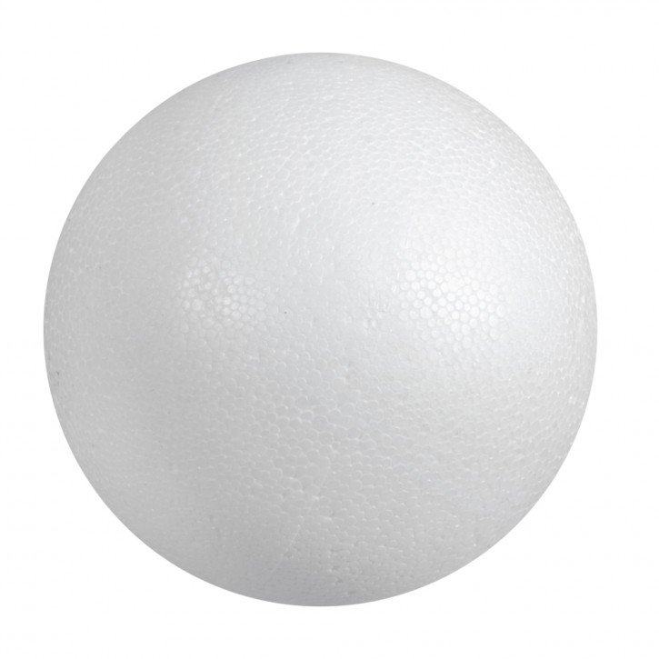 Styropor Kugel voll 8 cm