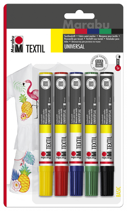 Texilpainter 5Stk. 3mm