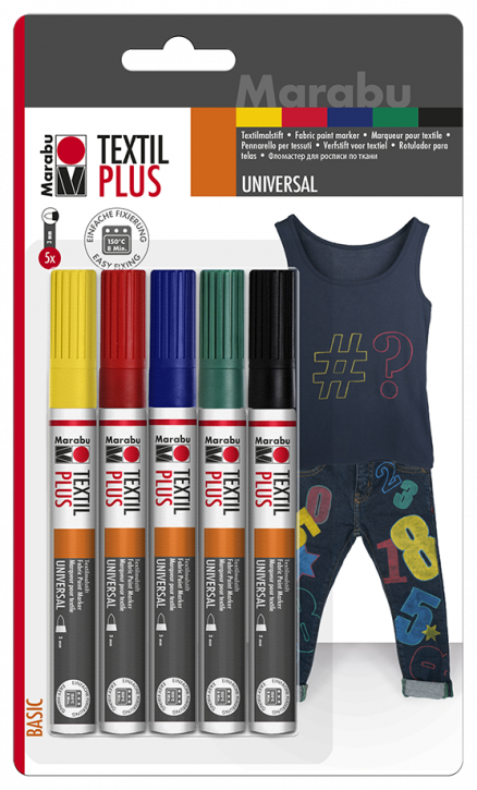 Texilpainter Plus 5Stk. 3mm