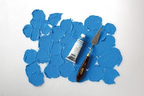Schmincke, Norma Blue 35ml, Feinste Wasservermalbare Ölfarbe